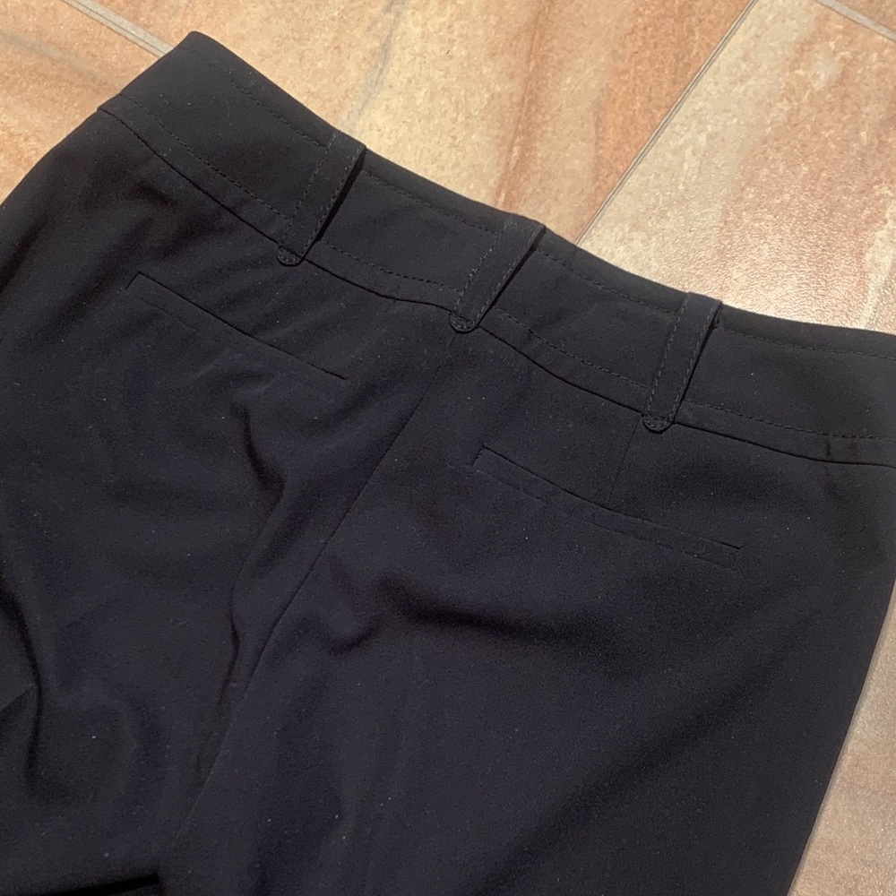Caslon Women's Petite Black Cropped Business Work Dress Slacks Pants - Picture 3 of 3